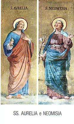 Santas Aurelia y Neomisia
