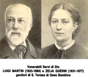 Beatos Luí­s Mart­ín y Celia Guérin