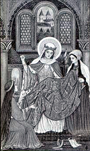 Santa Gisela (S. IX)
