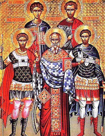 Santos Eustrato de Armenia